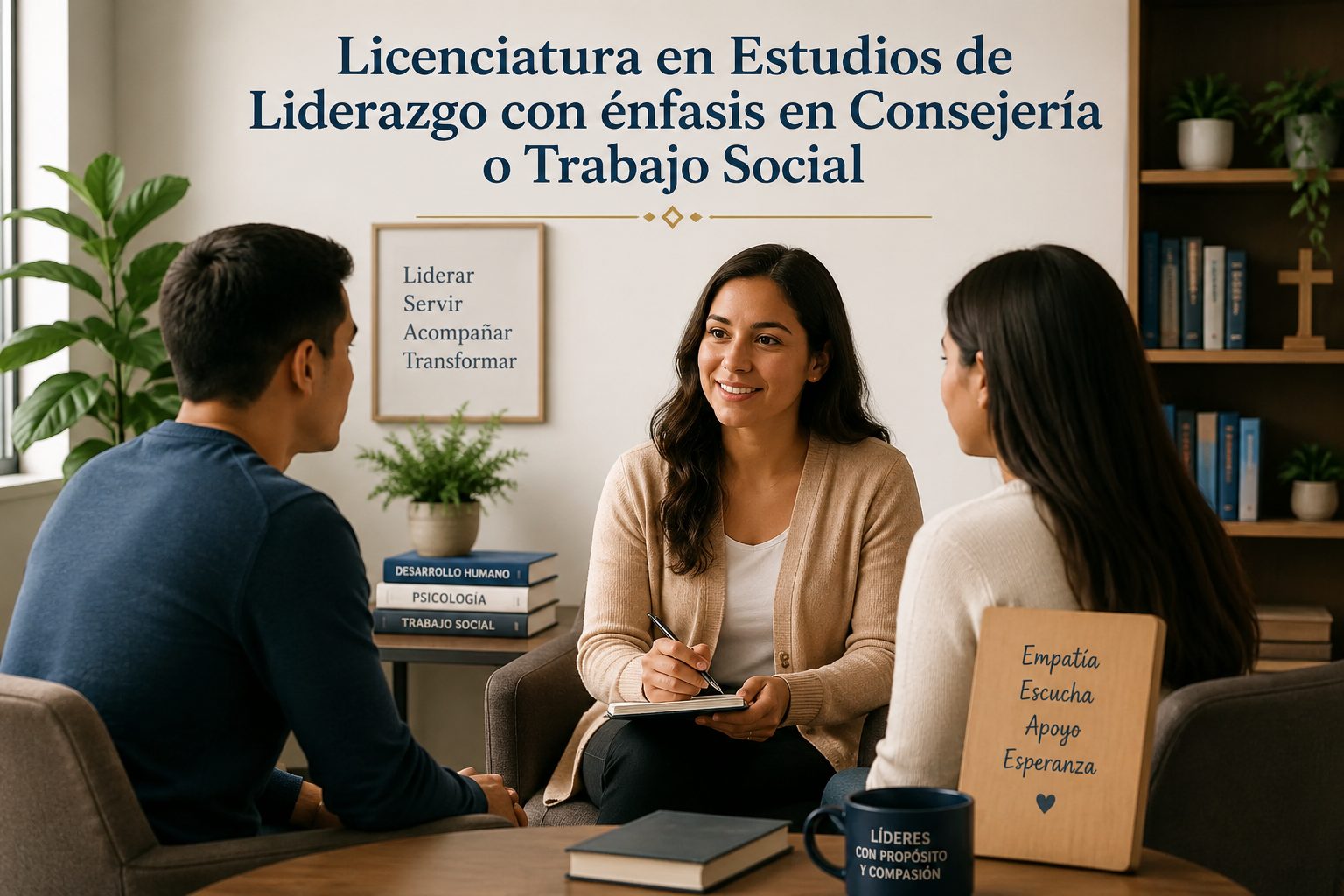 Licenciatura en Estudios de Liderazgo con enfasis en Consejeria O Trabajo Social